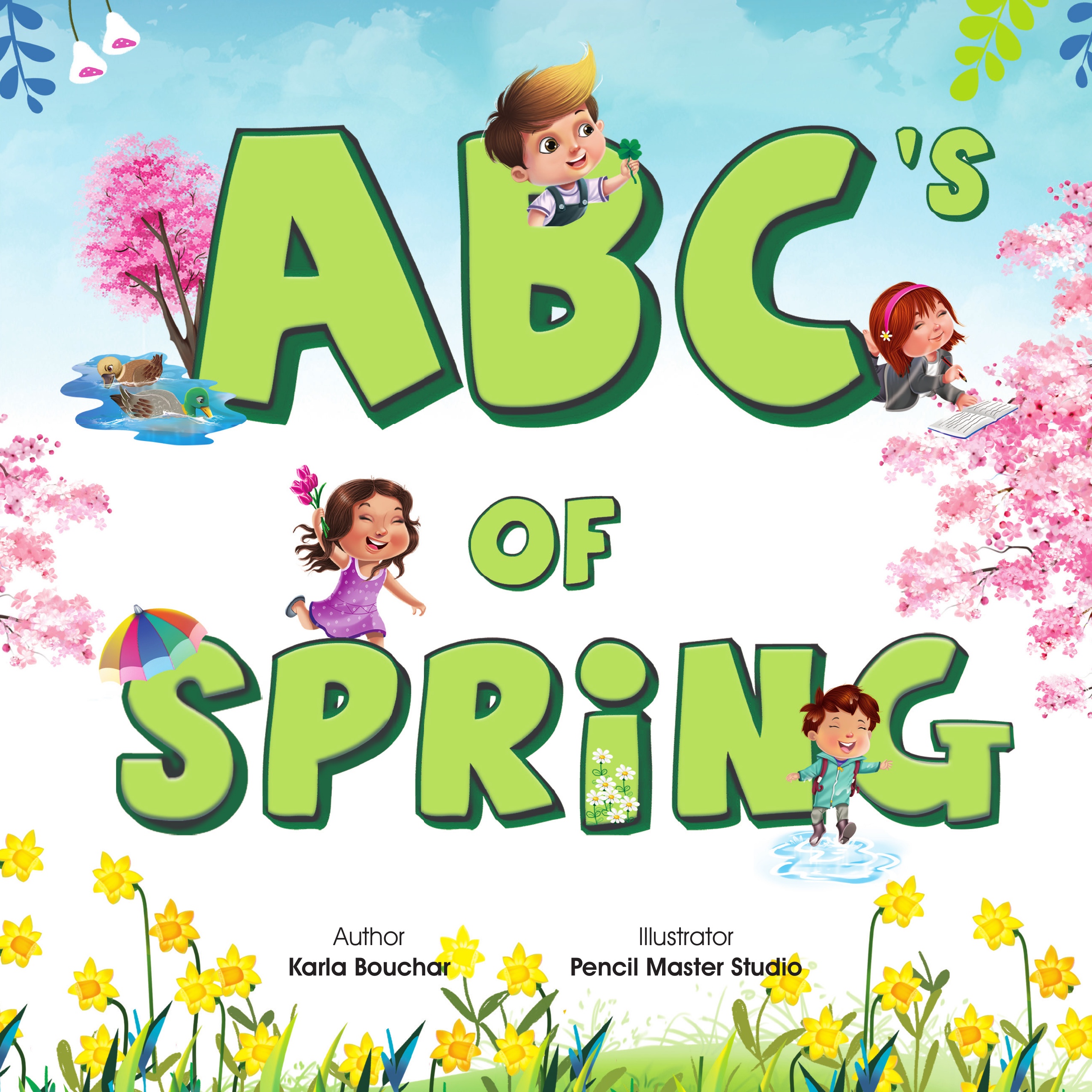 ABC's of Spring book cover