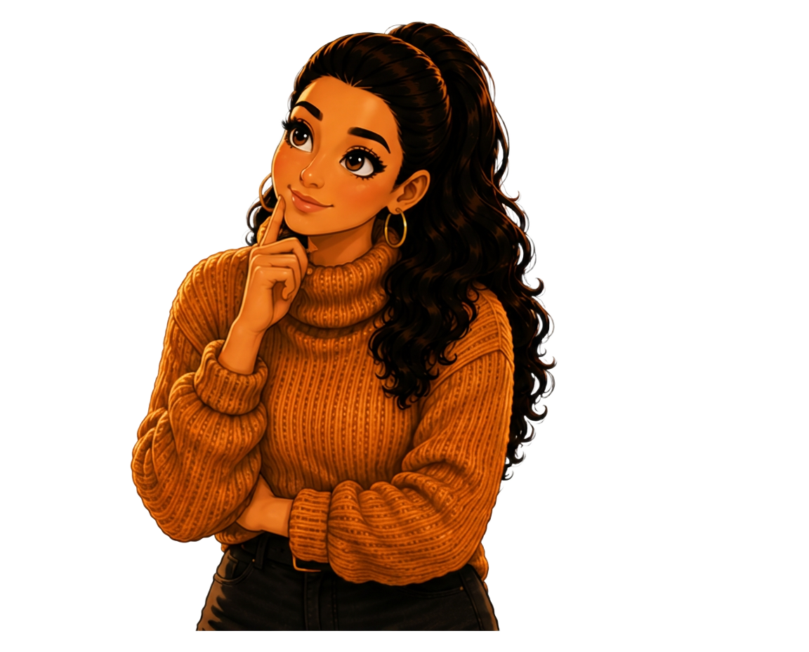 Karla thinking — what will you make today?